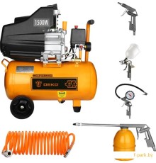 Компрессор Deko DKAC24 (+5 предметов)