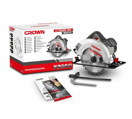 Дисковая пила Crown CT15188-190