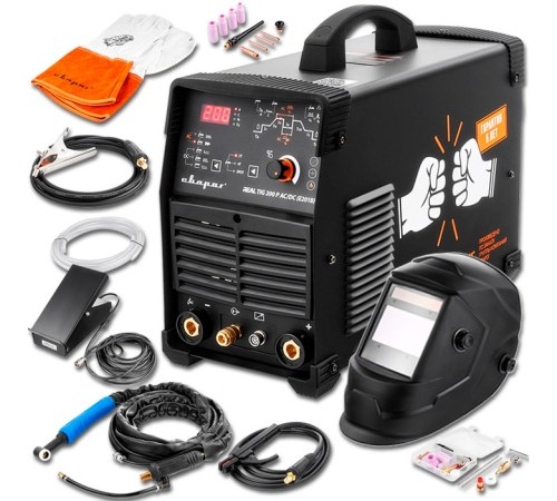 Сварочный инвертор Сварог REAL TIG 200 P AC/DC BLACK (E201B)