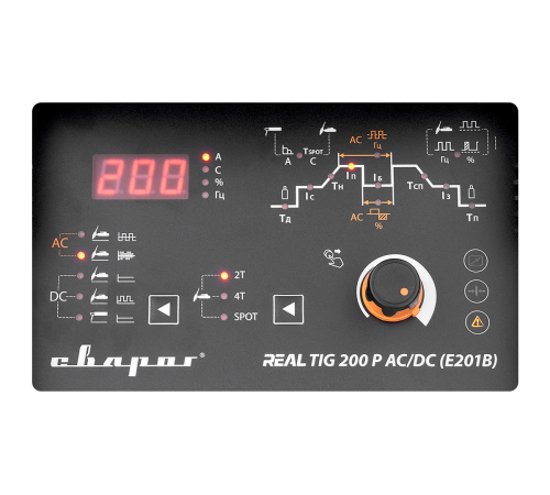 Сварочный инвертор Сварог REAL TIG 200 P AC/DC BLACK (E201B)
