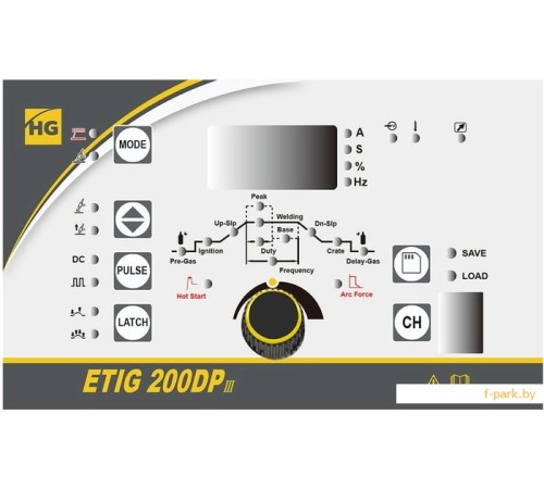 Сварочный инвертор HUGONG ETIG 200DP III