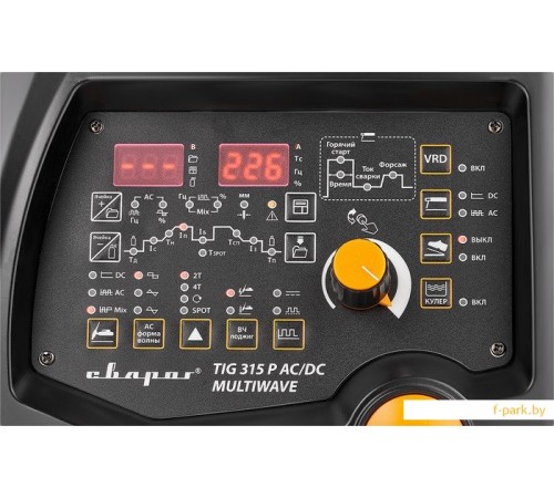 Сварочный инвертор Сварог PRO TIG 315 P AC/DC Multiwave (E202)