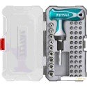 Набор отвертка с битами и головками Total TACSD30476 (47 предметов)