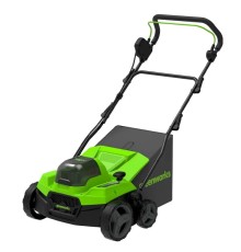 Скарификатор-аэратор аккумуляторный  Greenworks GD40SC38IIK4 (АКБ и ЗУ)