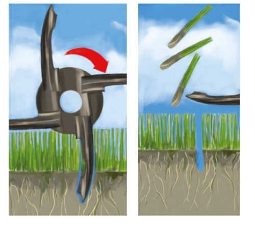 Аэратор бензиновый Weibang WB457AB