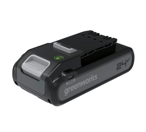 Аккумулятор Greenworks 24V 4Ач G24B4+ с двумя USB-C разъемами