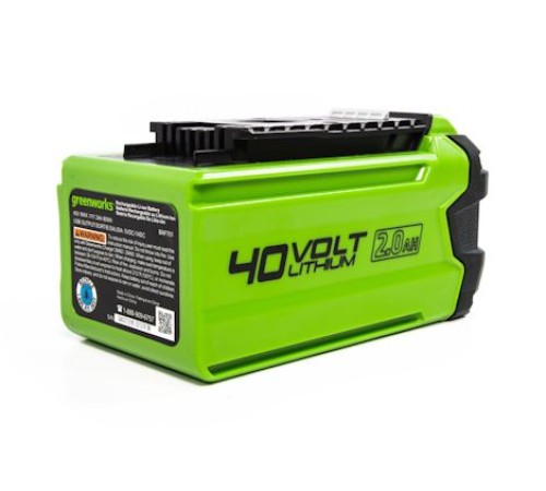 Аккумулятор Greenworks 40V 2Ач G40USB2 с USB разъемом