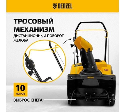Снегоуборщик бензиновый Denzel SB 460