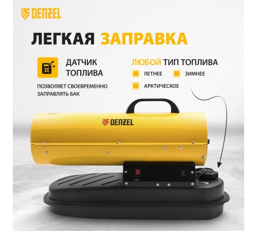 Тепловая пушка дизельная Denzel DHG-20