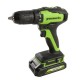 Дрель-шуруповерт Greenworks GD24DD35K2 3704007UA (с 1-м АКБ, кейс)