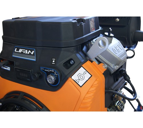 Двигатель бензиновый Lifan LF2V80F-A (вал 25мм) 29лс 20А