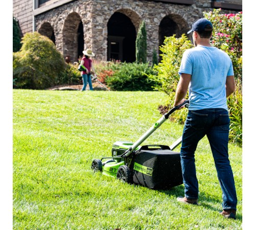 Газонокосилка аккумуляторная Greenworks GD60LM51SP (без АКБ и ЗУ)