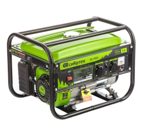Генератор бензиновый Сибртех БС-2500