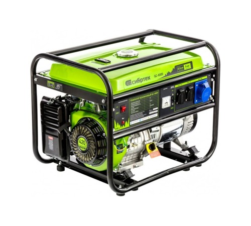Генератор бензиновый Сибртех  БС-8000