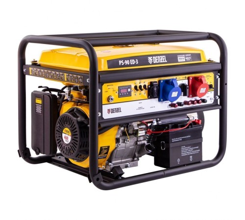 Генератор бензиновый Denzel  PS-90ED-3