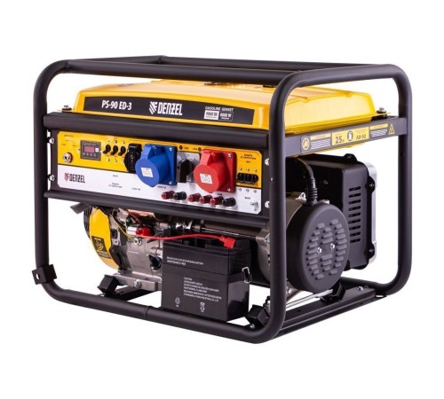 Генератор бензиновый Denzel  PS-90ED-3