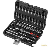 Набор трещотка с головками и битами PRO Startul Stuttgart PRO-046S (46 предметов)