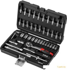 Набор трещотка с головками и битами PRO Startul Stuttgart PRO-046S (46 предметов)