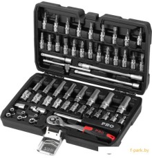 Набор трещотка с головками и битами PRO Startul Stuttgart PRO-056S (56 предметов)