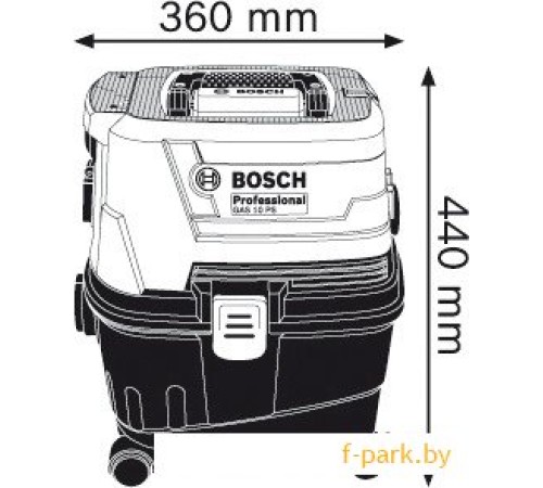 Пылесос Bosch GAS 15 PS