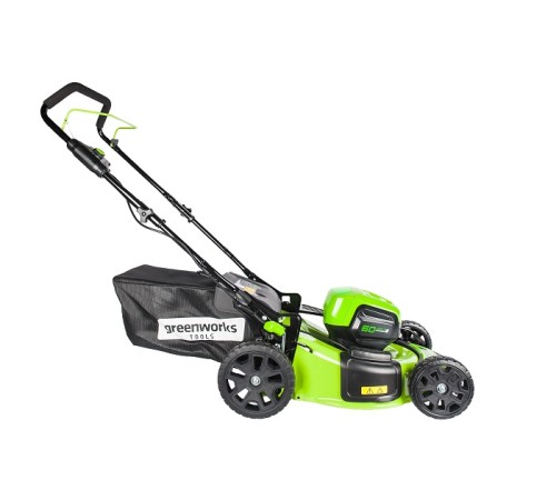 Газонокосилка аккумуляторная Greenworks GD60LM46HPK4 (1хАКБ 4Ач и ЗУ)