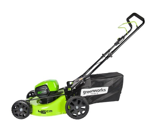 Газонокосилка аккумуляторная Greenworks GD60LM46HPK4 (1хАКБ 4Ач и ЗУ)