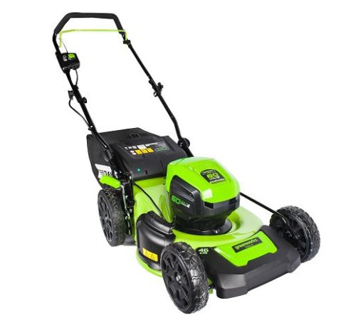 Газонокосилка аккумуляторная Greenworks GD60LM46HPK4 (1хАКБ 4Ач и ЗУ)