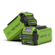 Аккумулятор Greenworks G40B2 (40В/2 Ah)