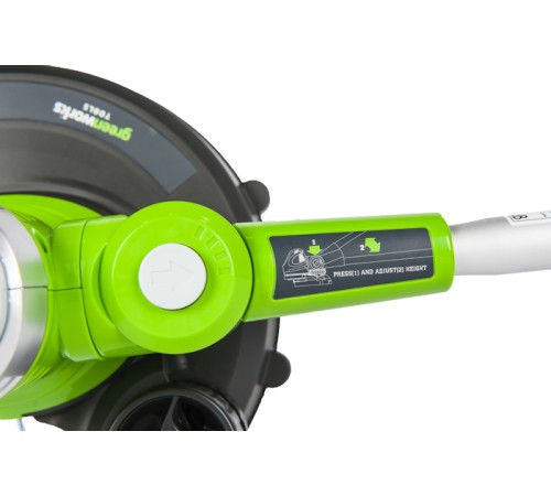 Триммер электрический Greenworks GST5033M Deluxe
