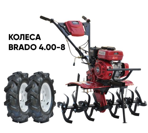 Мотокультиватор Brado GM-700 (колеса BRADO 4.00-8)