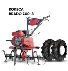 Мотокультиватор Brado GM-700 (колеса BRADO 7.00-8 Extreme)