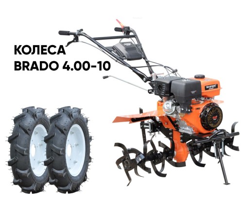 Мотоблок Skiper SP-1400SE EXPERT (Колеса BRADO 4.00-10)