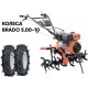 Мотоблок Skiper  SP-1400SE EXPERT (Колеса BRADO 5.00-10)