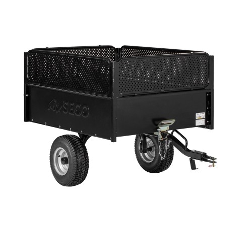 Прицеп SECO NT4 с высокими бортами (черный)