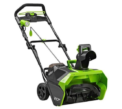 Снегоуборщик аккумуляторный Greenworks GD40SB