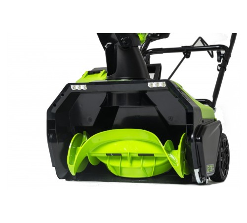 Снегоуборщик аккумуляторный Greenworks GD60PSTK4 (АКБ 4Ач и ЗУ)