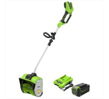 Снегоуборщик аккумуляторный Greenworks 40V GD40SSK2 (1хАКБ 2 Ач и ЗУ)