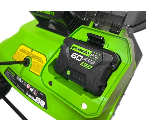 Снегоуборщик аккумуляторный Greenworks 60V GD60PST (без АКБ и ЗУ)