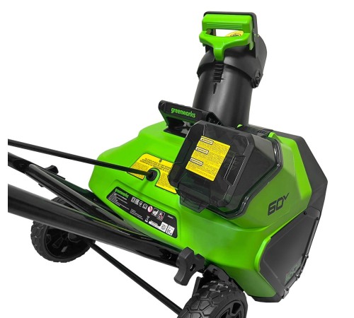 Снегоуборщик аккумуляторный Greenworks 60V GD60PST (без АКБ и ЗУ)