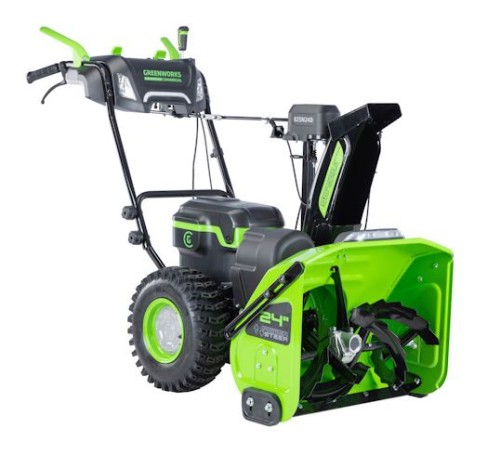 Снегоуборщик аккумуляторный Greenworks 82V GD82ST56 (без АКБ и ЗУ)