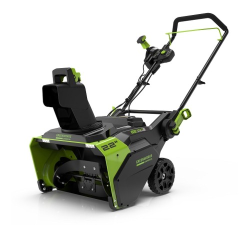 Снегоуборщик аккумуляторный Greenworks 82V GD82STK5 (1xАКБ 5Ач и ЗУ)