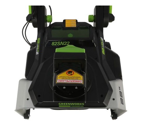 Снегоуборщик аккумуляторный Greenworks 82V GD82STK5 (1xАКБ 5Ач и ЗУ)