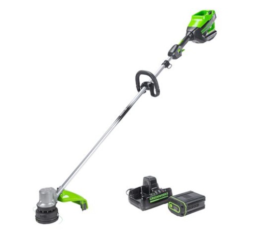 Триммер Greenworks GD82LTK5 2110607UB (с 1-им АКБ 5 Ач)