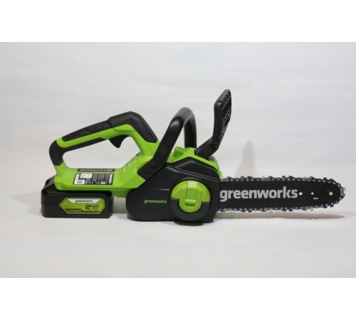 Аккумуляторная пила Greenworks 24V G24CS25K2 (1хАКБ 2Ач и ЗУ)