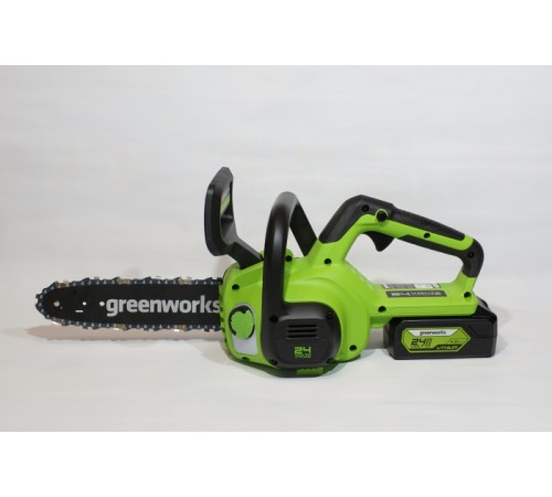 Аккумуляторная пила Greenworks 24V G24CS25K2 (1хАКБ 2Ач и ЗУ)