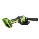 Угловая шлифмашина Greenworks GD24AGK4 3200207UB (с 1-м АКБ 4Ач)