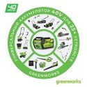 Аккумулятор Greenworks 40V 5Ач G40B5