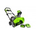 Снегоуборщик аккумуляторный Greenworks GD40SB