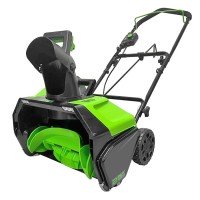 Снегоуборщик аккумуляторный Greenworks GD60PSTK4 (АКБ 4Ач и ЗУ)