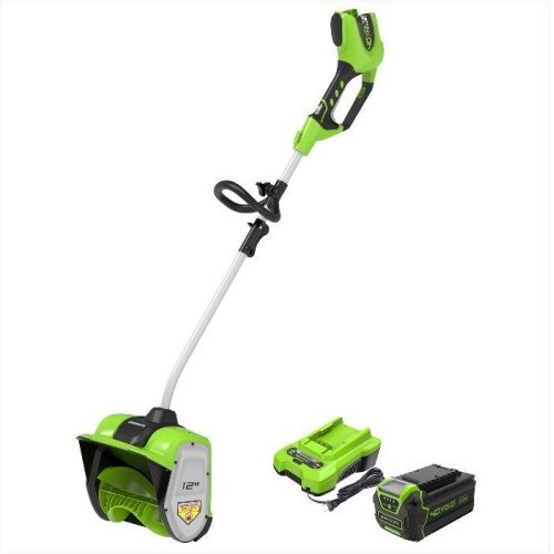 Снегоуборщик аккумуляторный Greenworks 40V GD40SSK4 (1хАКБ 4Ач и ЗУ)